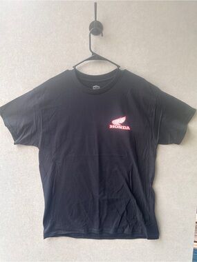 Men's Black Logo Crewneck Tee new no tags mens size Large #473